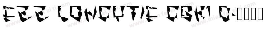 FZZ LONGYTIF GBK1 0字体转换